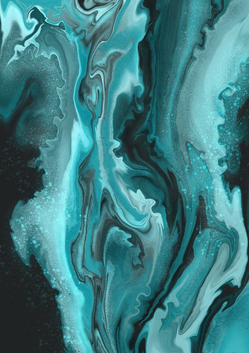 Tumbling teal