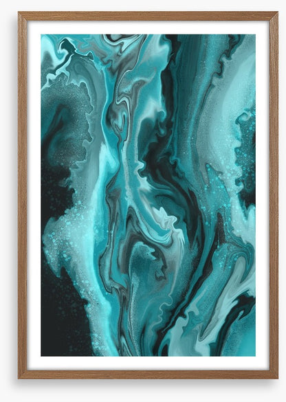 Tumbling teal