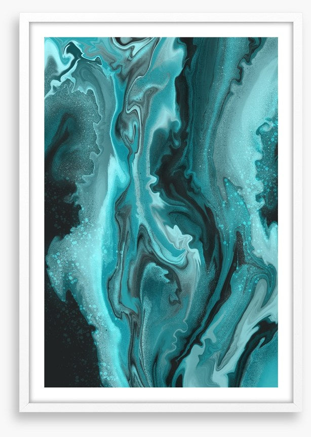Tumbling teal