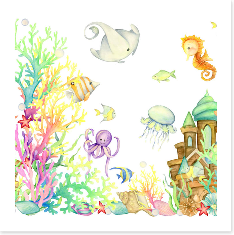 Hide and seaweed
