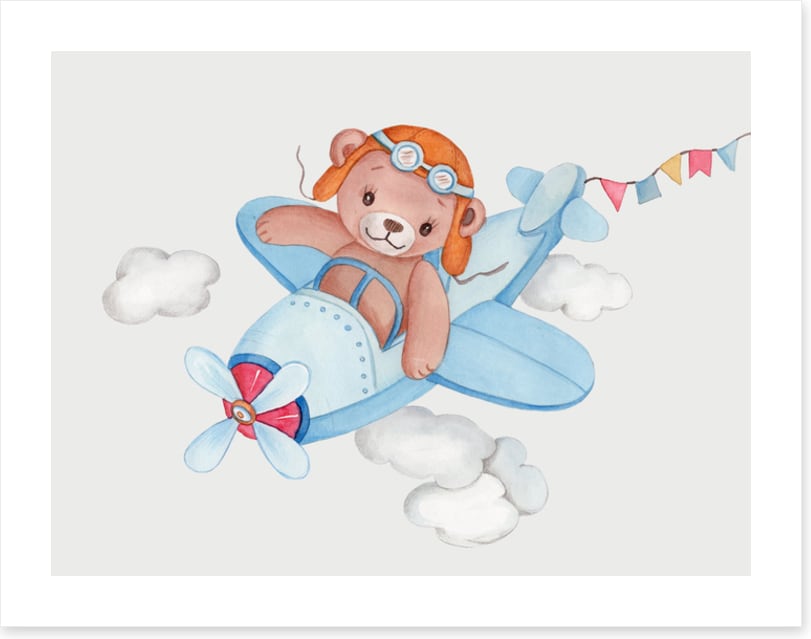 Teddy bear pilot