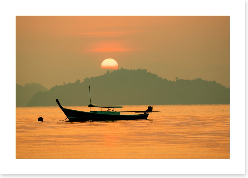 A solitary sunrise