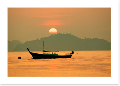 A solitary sunrise