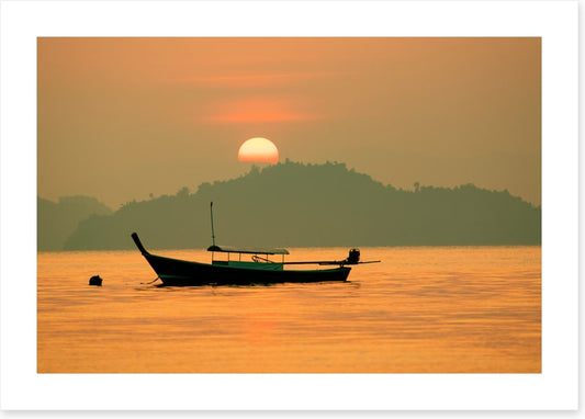 A solitary sunrise
