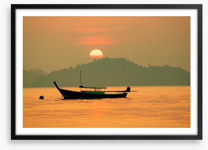 A solitary sunrise