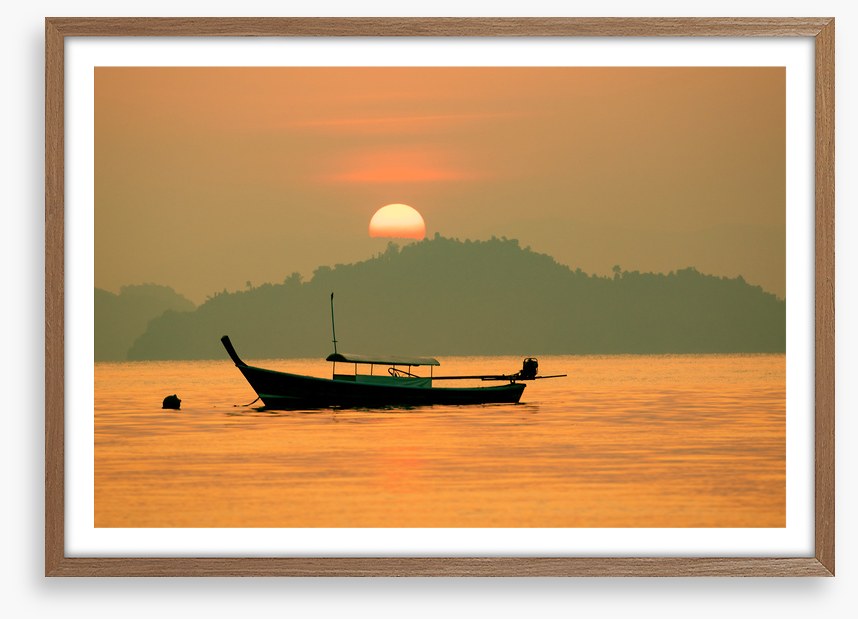 A solitary sunrise