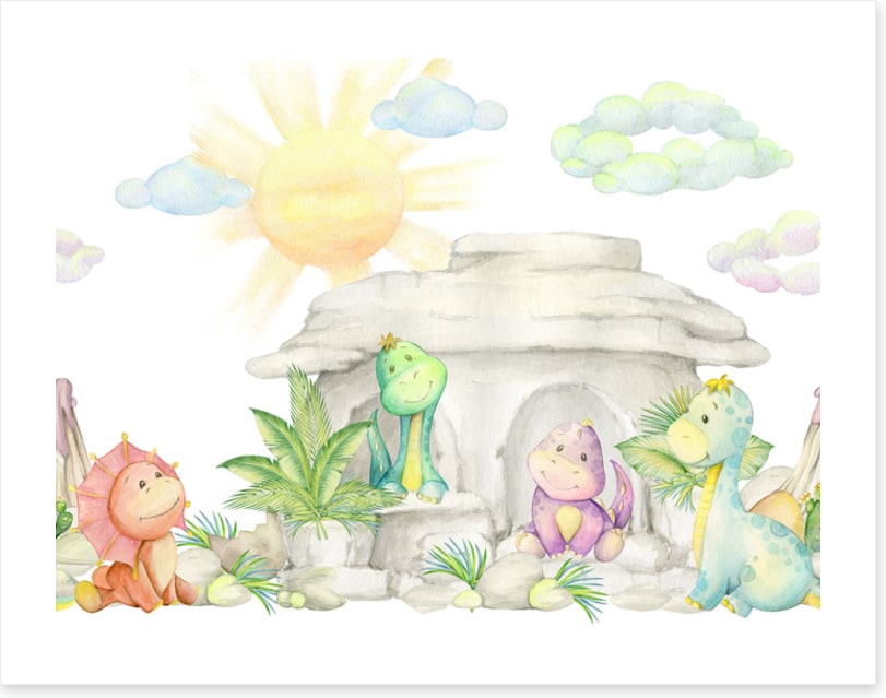 Baby dino play date