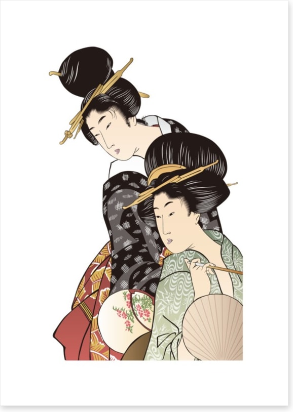 Kabuki kimonos
