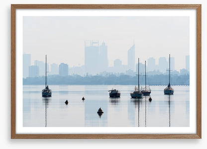 Swan River sailboats