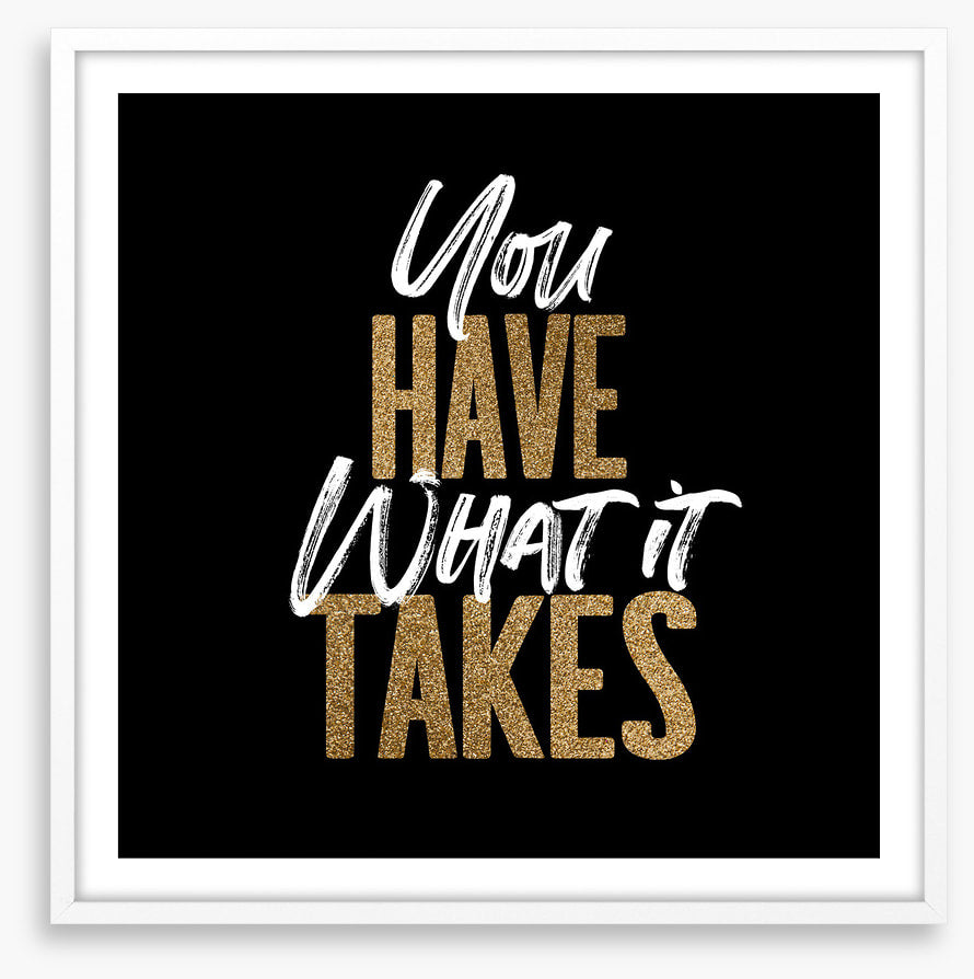 You have this