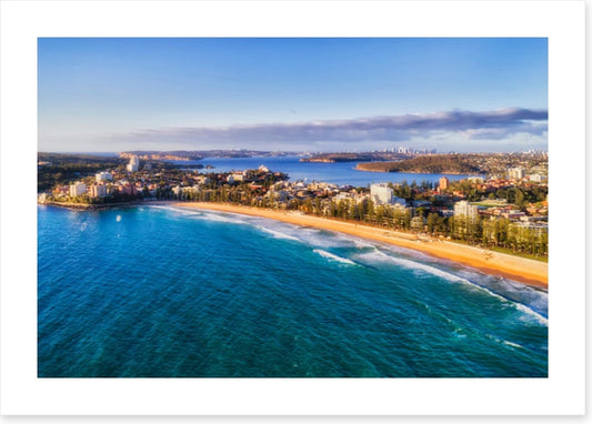 Across Manly beach