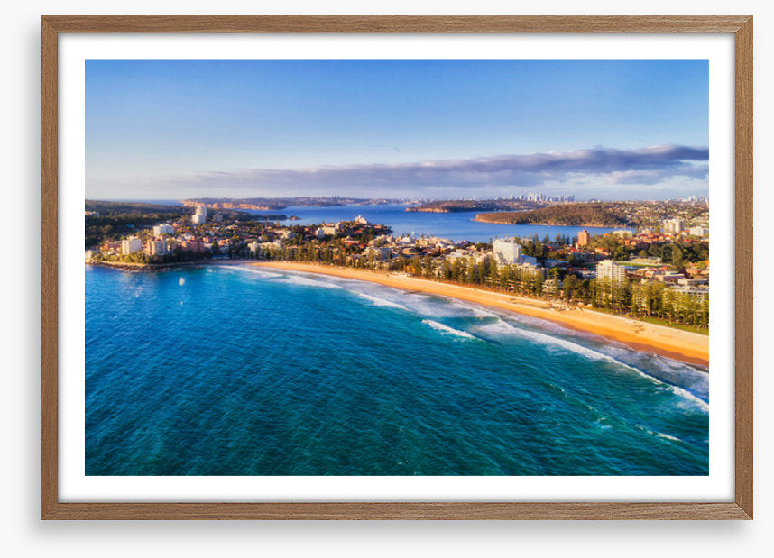 Across Manly beach