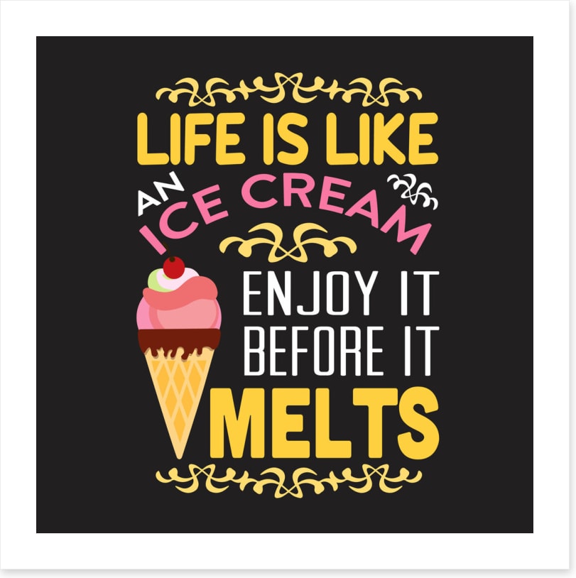 Like an ice cream