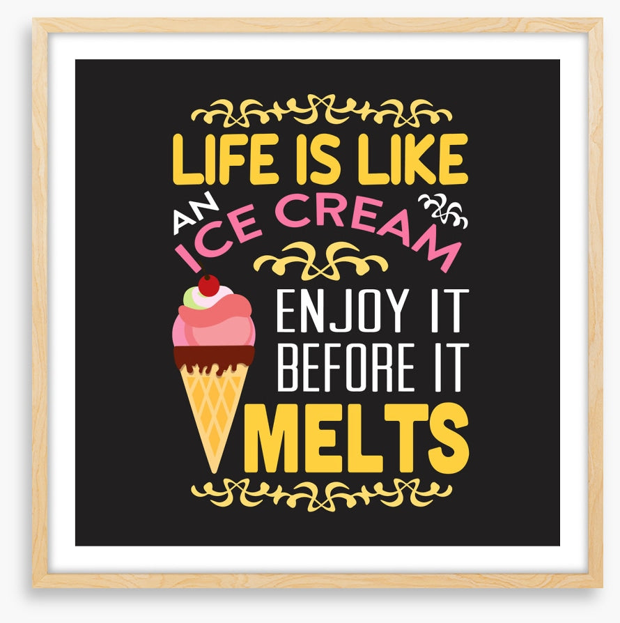 Like an ice cream
