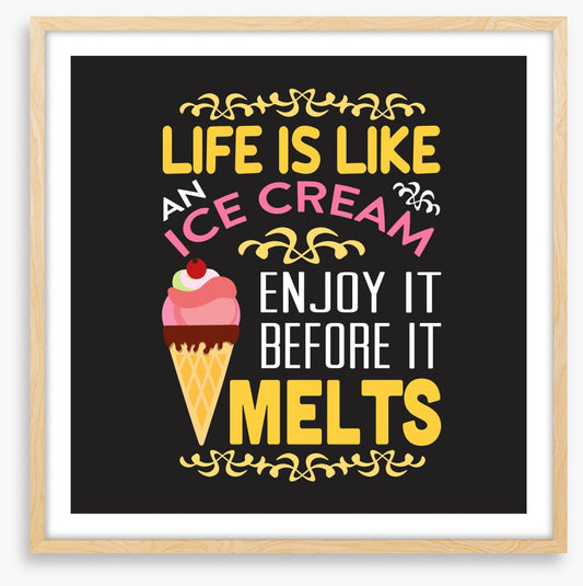 Like an ice cream