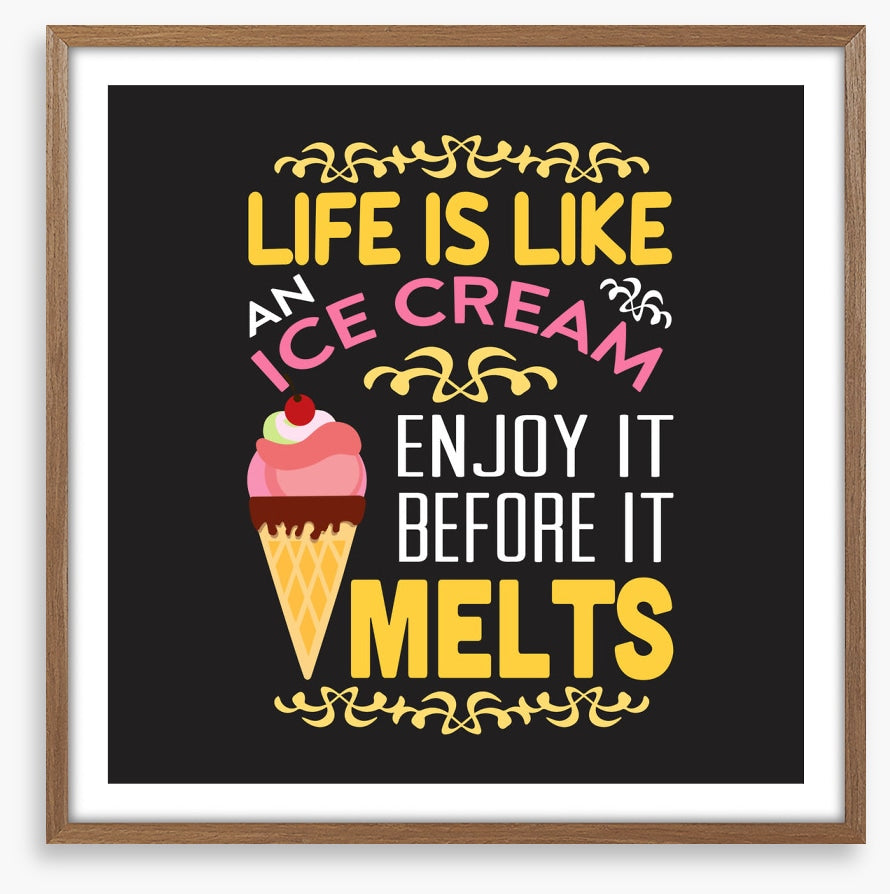 Like an ice cream