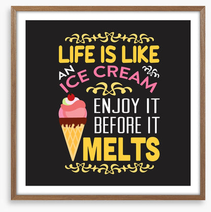 Like an ice cream