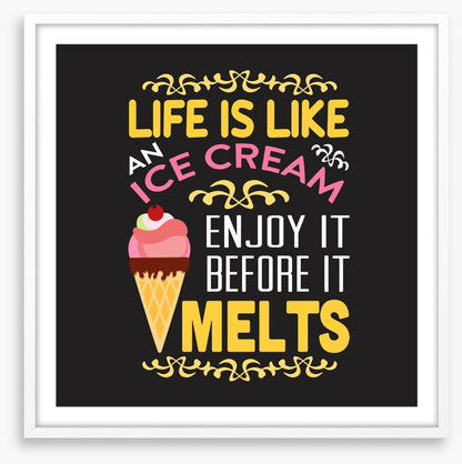 Like an ice cream