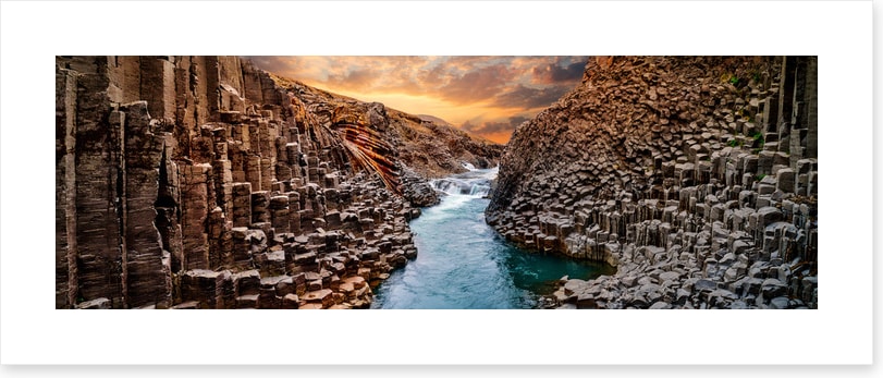 Between the basalt