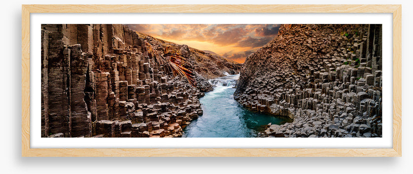 Between the basalt