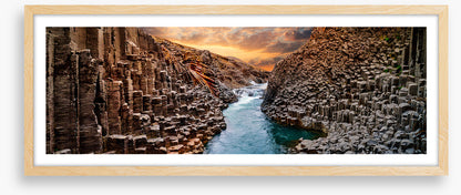 Between the basalt