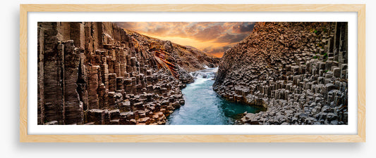 Between the basalt