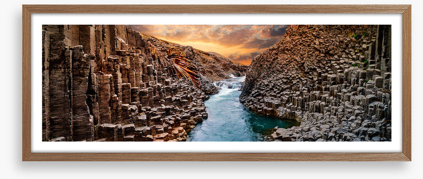 Between the basalt