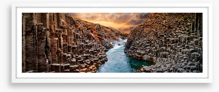 Between the basalt