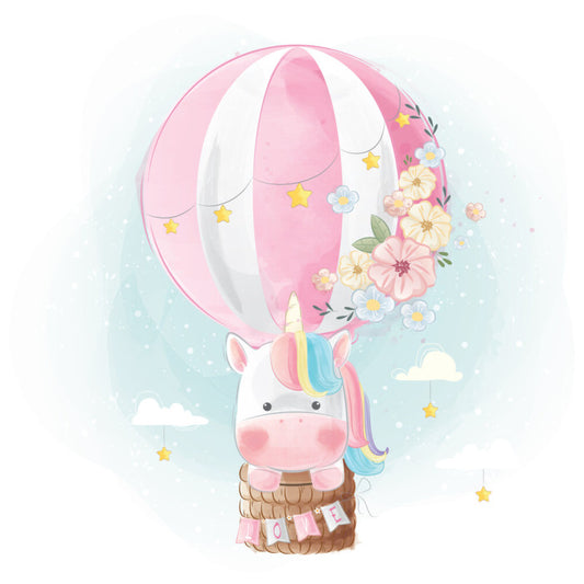 Unicorn in the basket