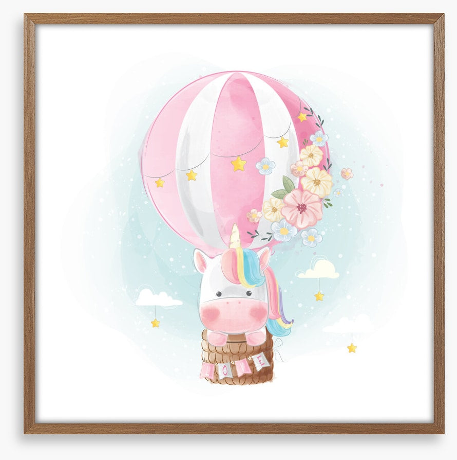 Unicorn in the basket