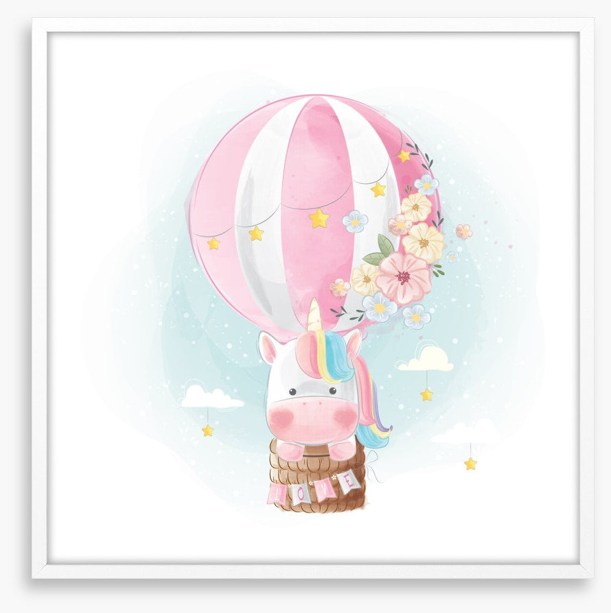 Unicorn in the basket