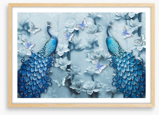 Blue plumes