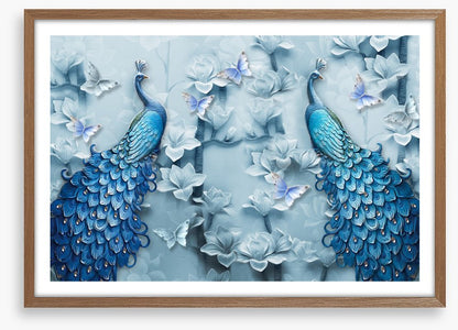 Blue plumes
