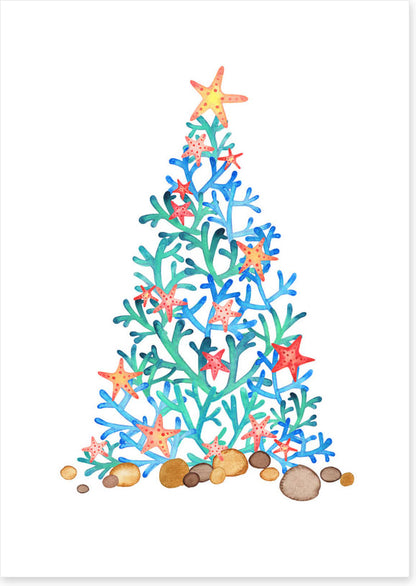 Christmas coral tree