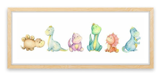 Six little dinosaurs