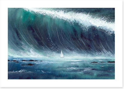 Racing the wave