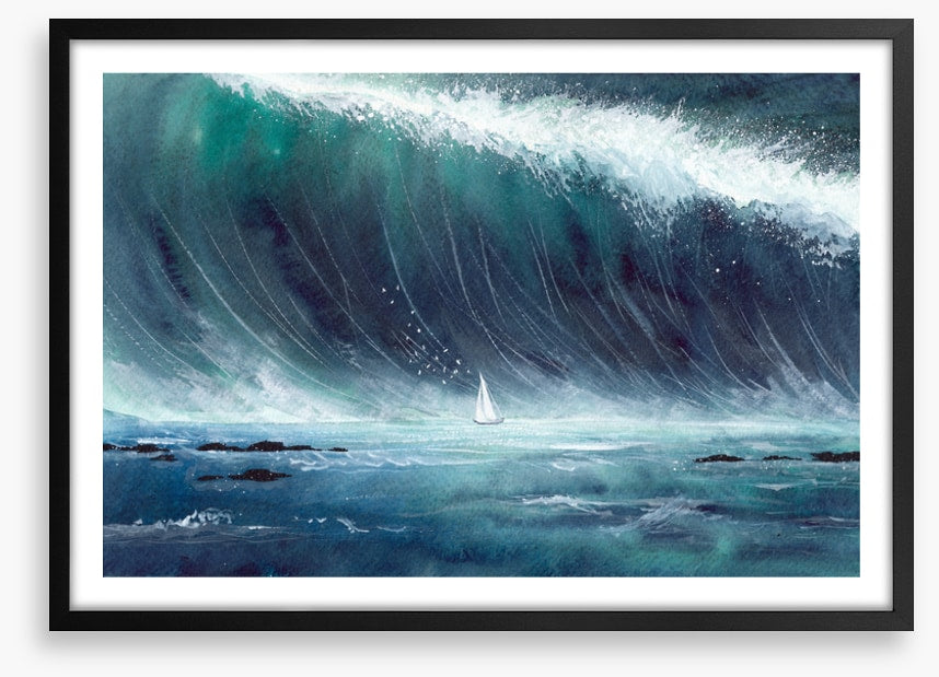 Racing the wave