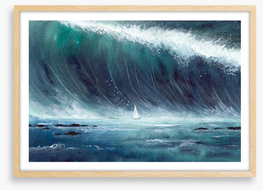 Racing the wave