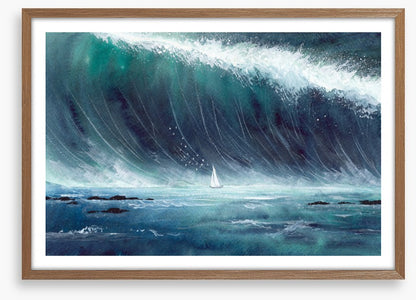 Racing the wave