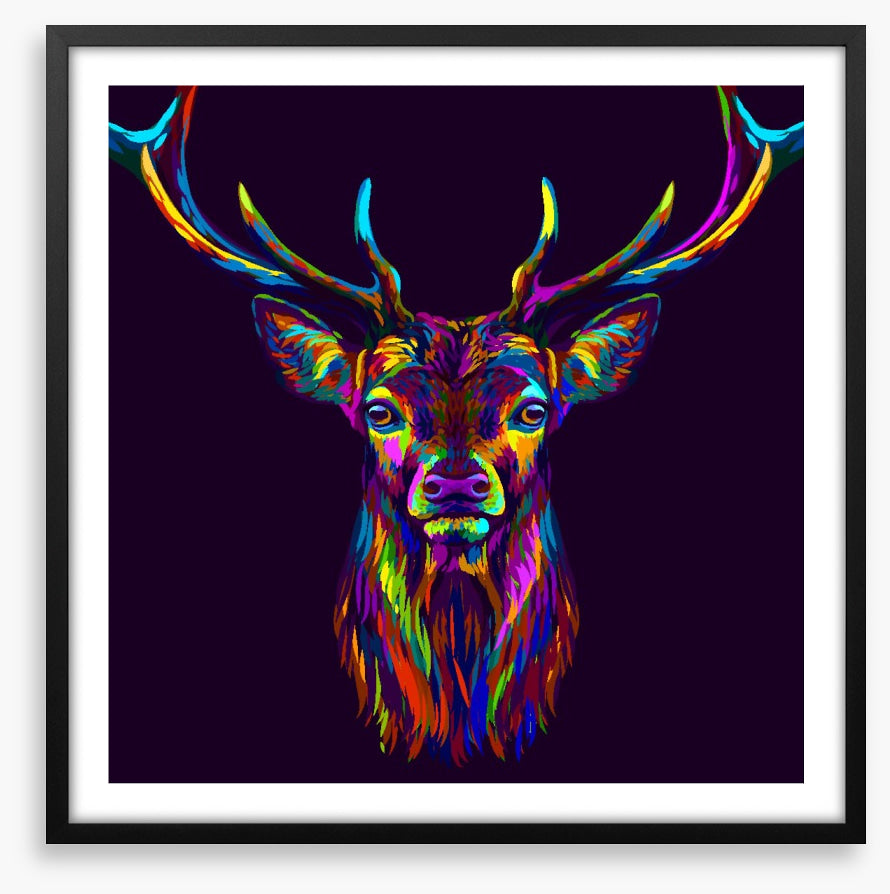 Neon deer