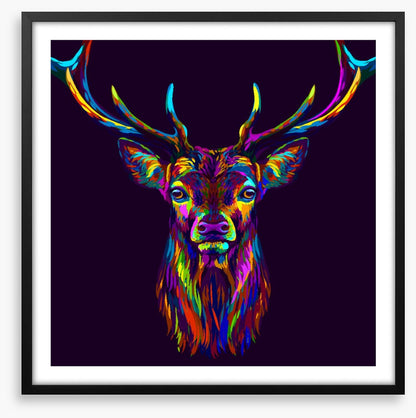 Neon deer