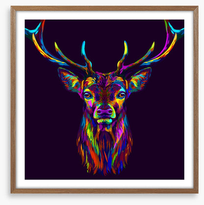 Neon deer