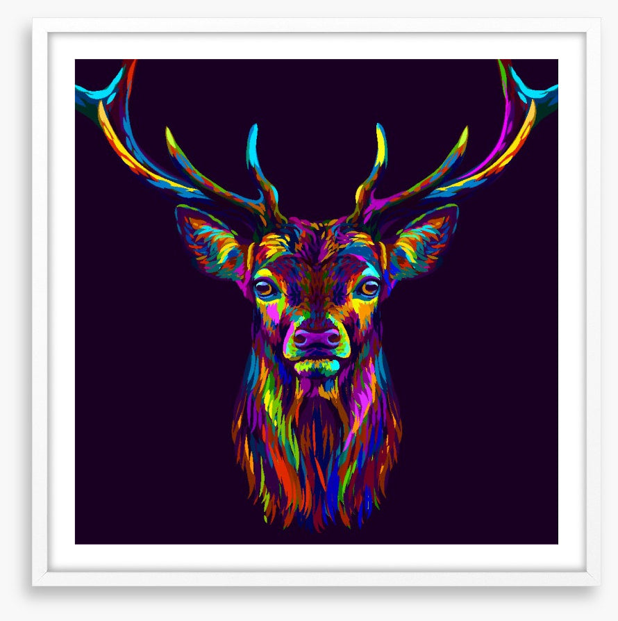 Neon deer