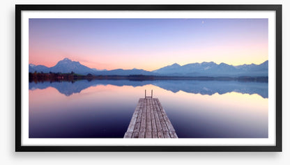 On the mountain lake
