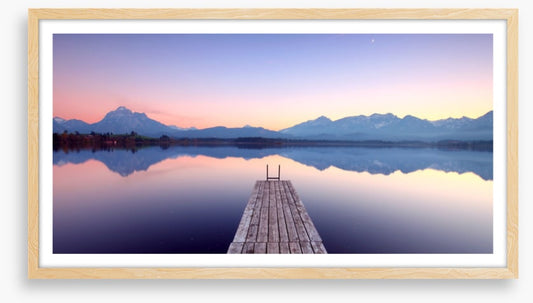 On the mountain lake