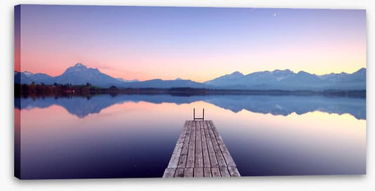 On the mountain lake