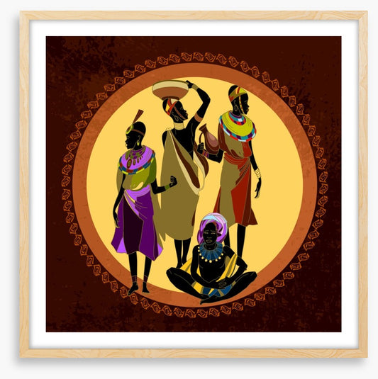 In the savanna sun I