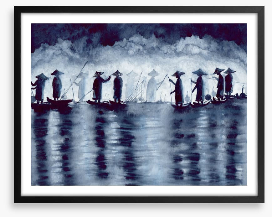 The midnight fishermen