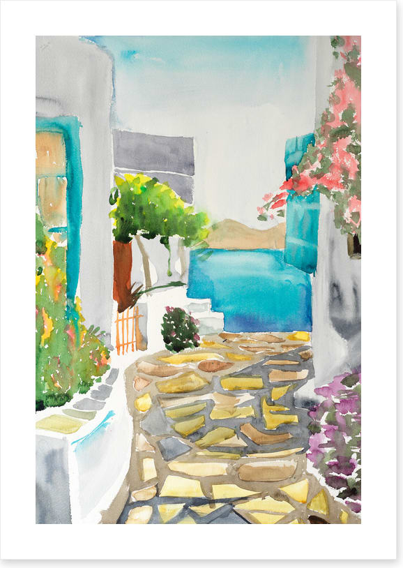 The Greek village