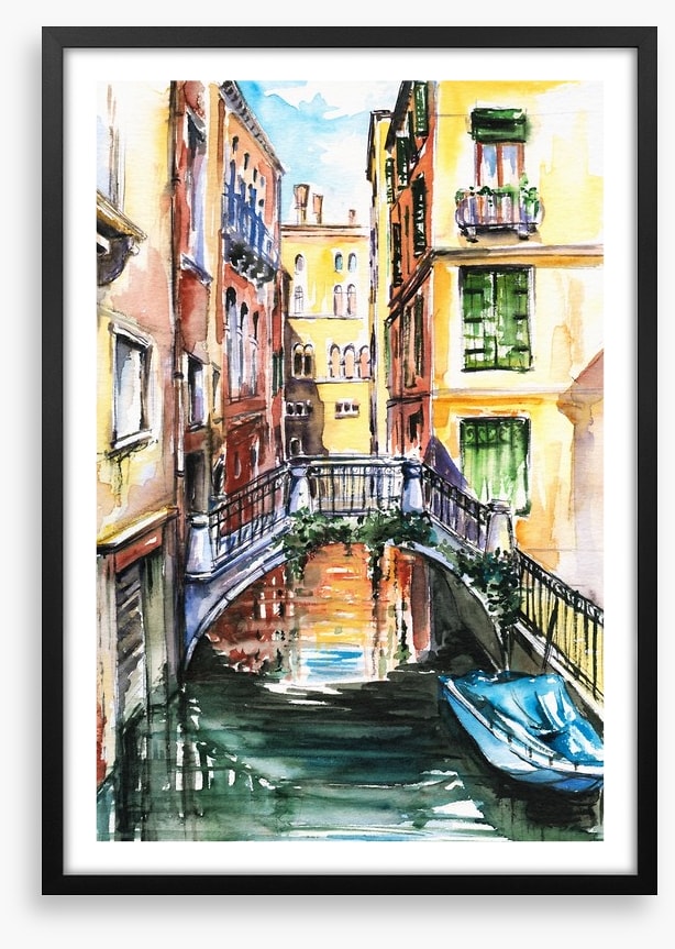 Bridge over the canal